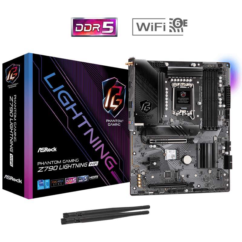 مادربرد ازراک Z790 Lightning WiFi DDR5 - 2