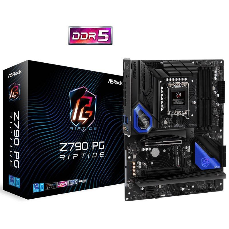 مادربرد ازراک Z790 PG Riptide DDR5 - 7