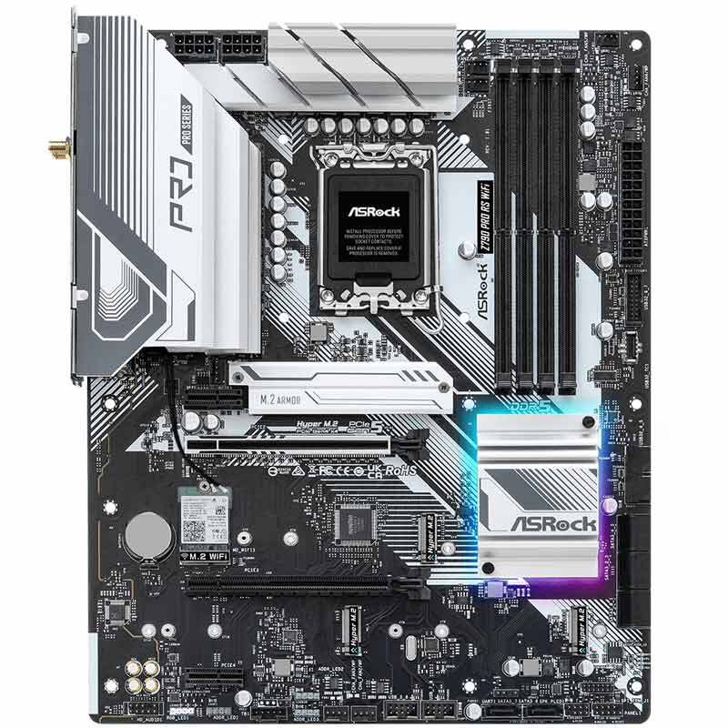 مادربرد ازراک Z790 Pro RS WiFi DDR5