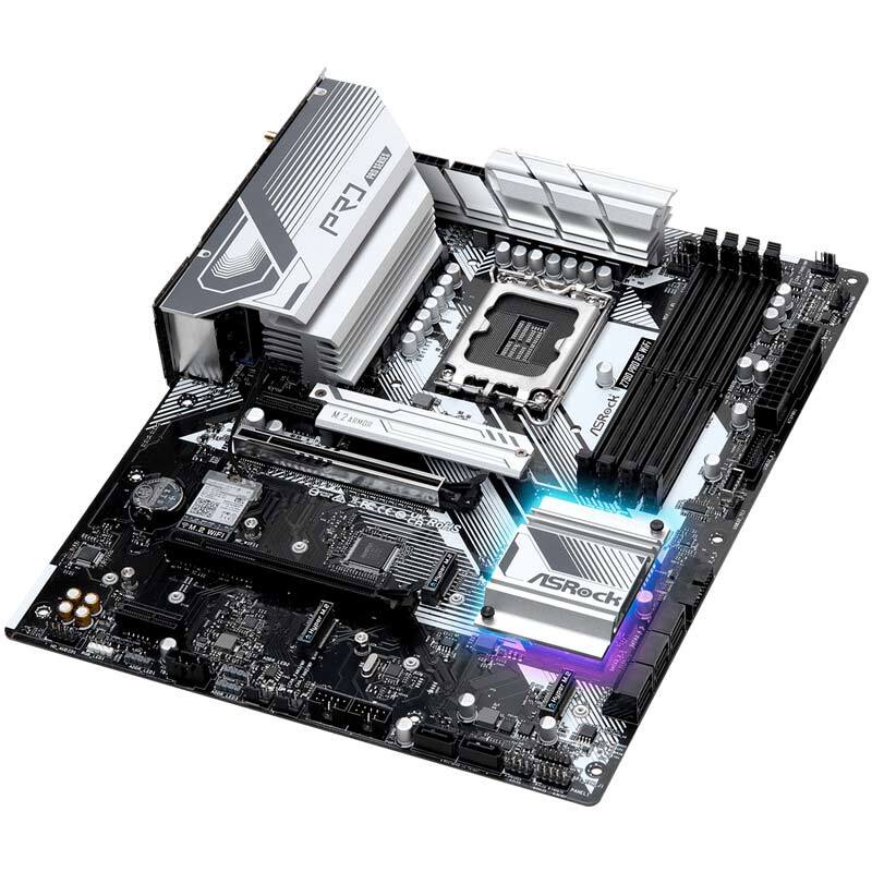 مادربرد ازراک Z790 Pro RS WiFi DDR5 - 3