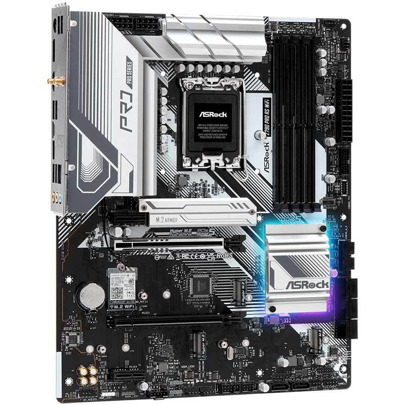 مادربرد ازراک Z790 Pro RS WiFi DDR5 - 6