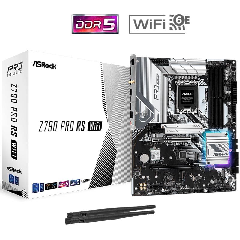 مادربرد ازراک Z790 Pro RS WiFi DDR5 - 7