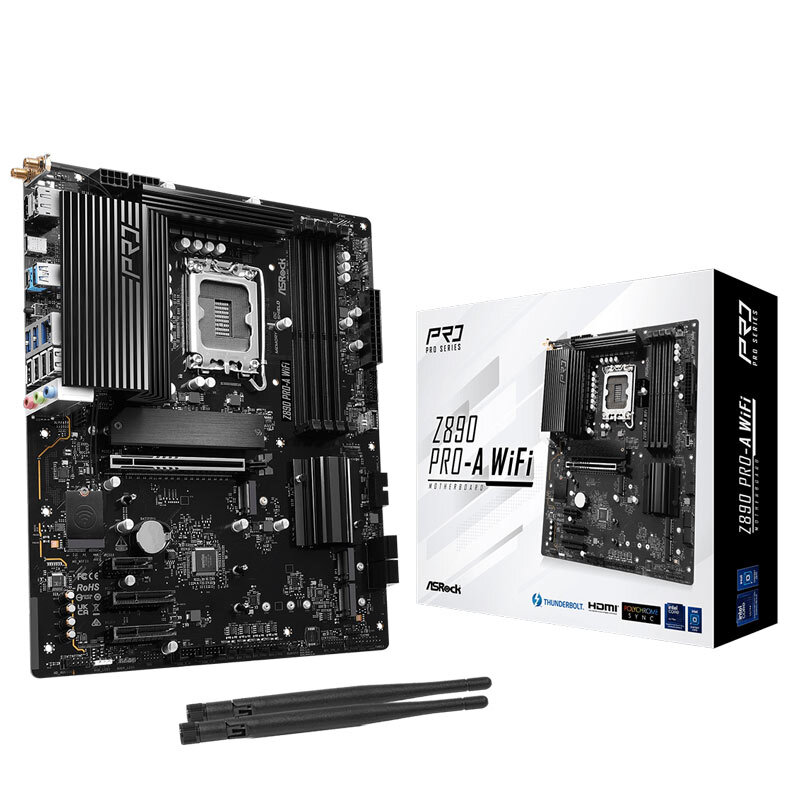 مادربرد ازراک Z890 Pro-A WiFi DDR5