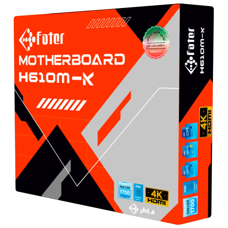 مادربرد فاطر H610M-K DDR4 - 2