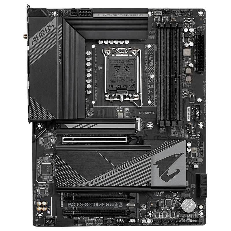 مادربرد گیگابایت B760 Aorus Elite AX rev. 1.x DDR5 - 3