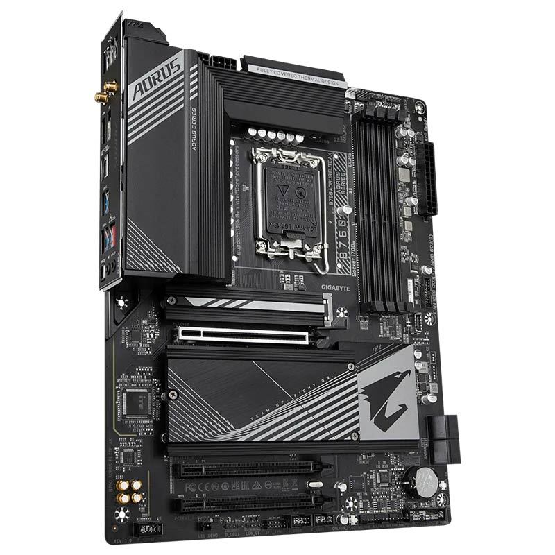 مادربرد گیگابایت B760 Aorus Elite AX rev. 1.x DDR5 - 4