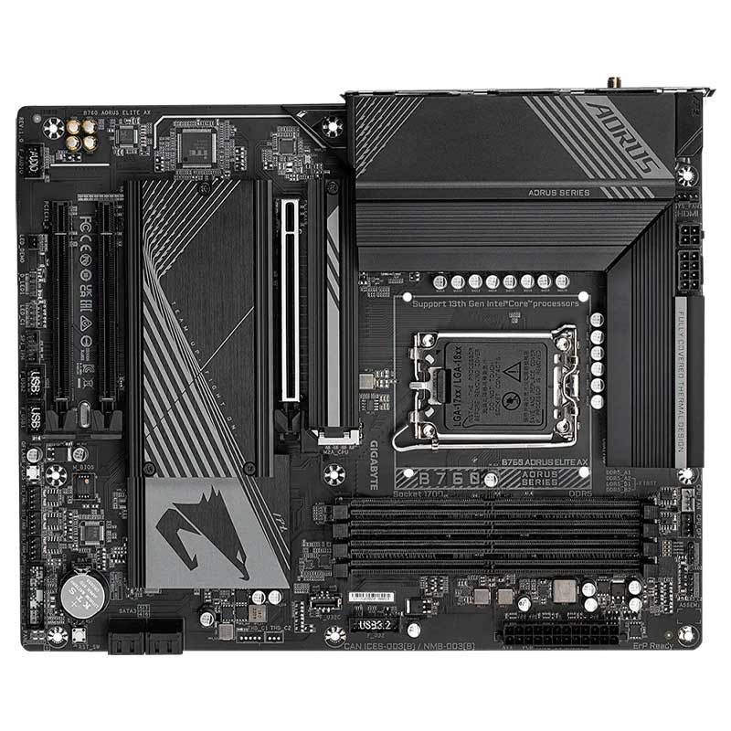 مادربرد گیگابایت B760 Aorus Elite AX rev. 1.x DDR5 - 5