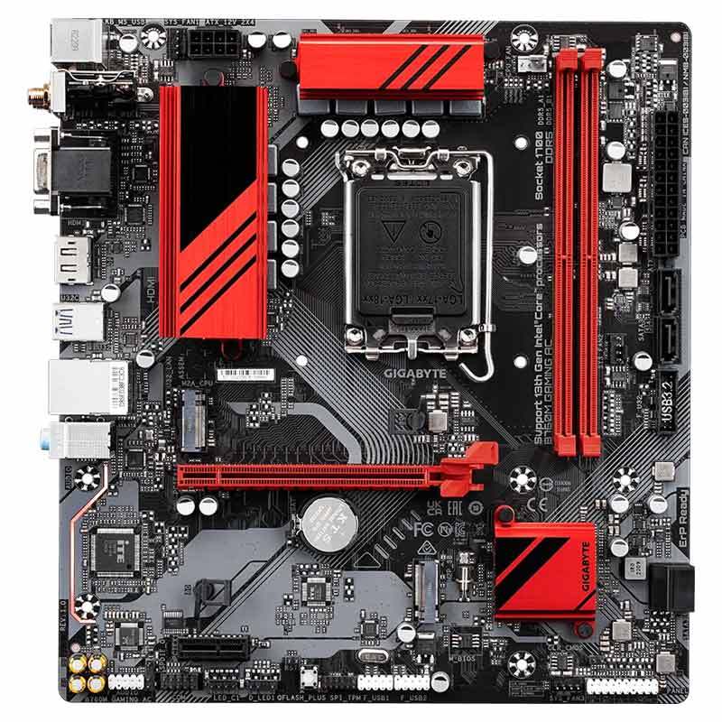 مادربرد گیگابایت B760M AC rev. 1.0/1.1 DDR5 - 2