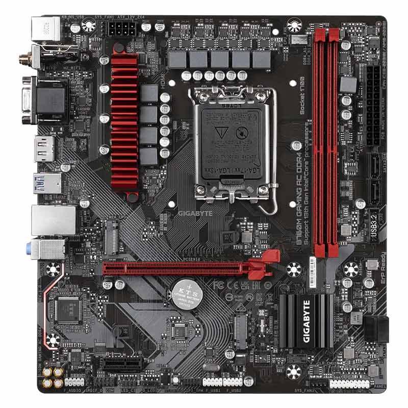 مادربرد گیگابایت B760M GAMING AC rev. 1.x DDR4 - 5