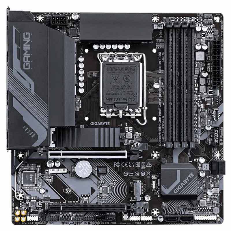 مادربرد گیگابایت B760M GAMING X rev. 1.0 DDR5 - 2