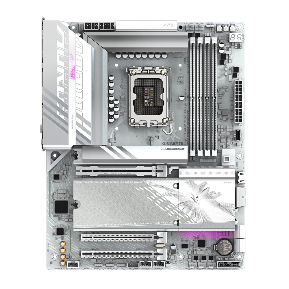 مادربرد گیگابایت B860 AORUS ELITE WIFI7 ICE DDR5 - 2