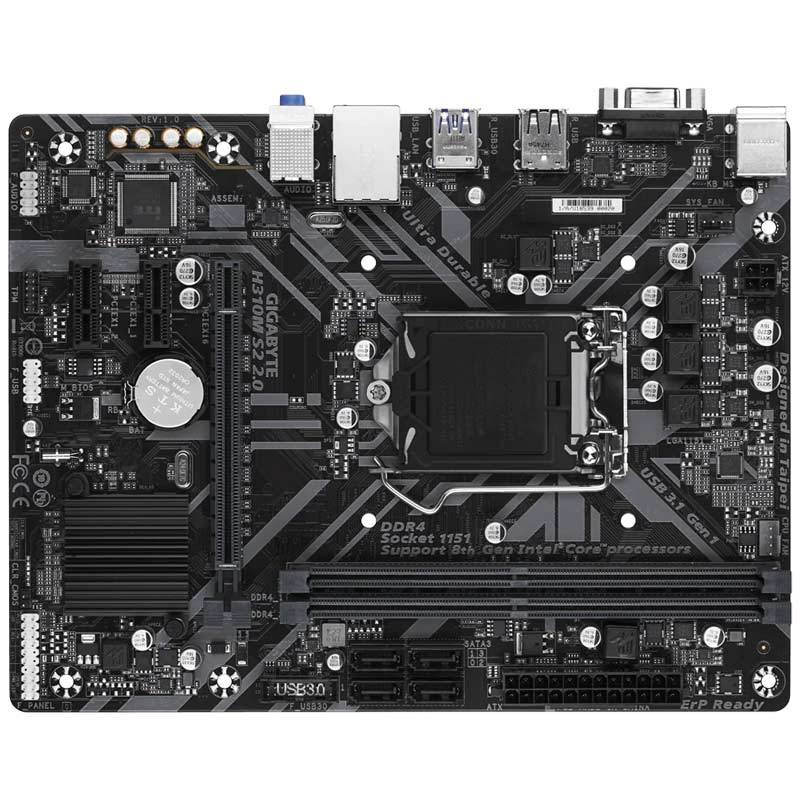مادربرد گیگابایت H310M S2 2.0 rev.1.0 DDR4 - 2