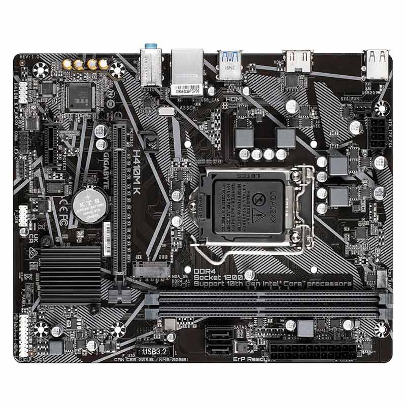 مادربرد گیگابایت H410M K rev. 1.0 - 4