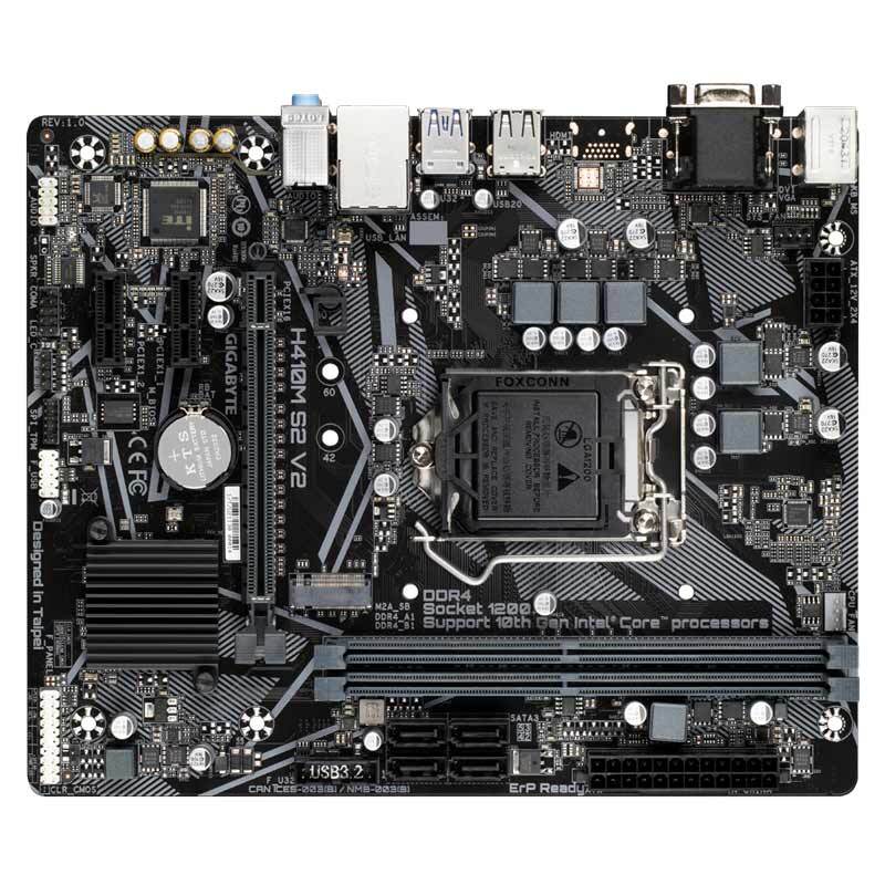 مادربرد گیگابایت H410M S2 V2 rev. 1.0 DDR4 - 2