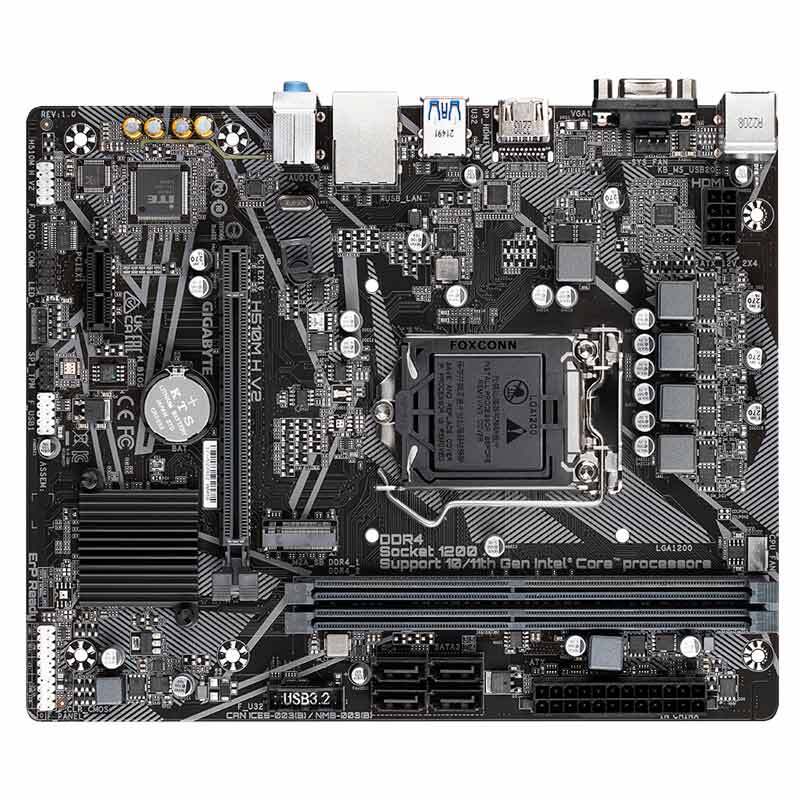 مادربرد گیگابایت H510M H V2 rev. 1.0 DDR4 - 4