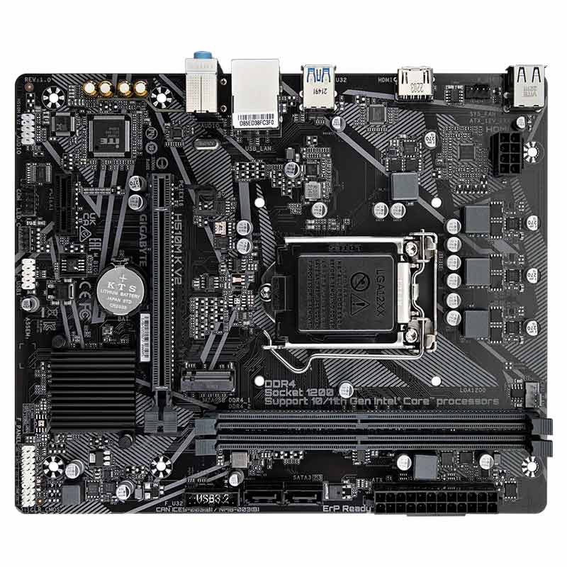 مادربرد گیگابایت H510M K V2 rev.1.0 DDR4 - 4