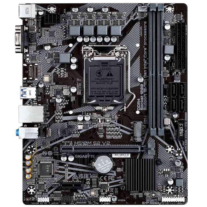مادربرد گیگابایت H510M S2 V2 rev.1.0 DDR4 - 2