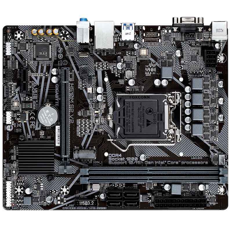 مادربرد گیگابایت H510M S2 V2 rev.1.0 DDR4 - 4