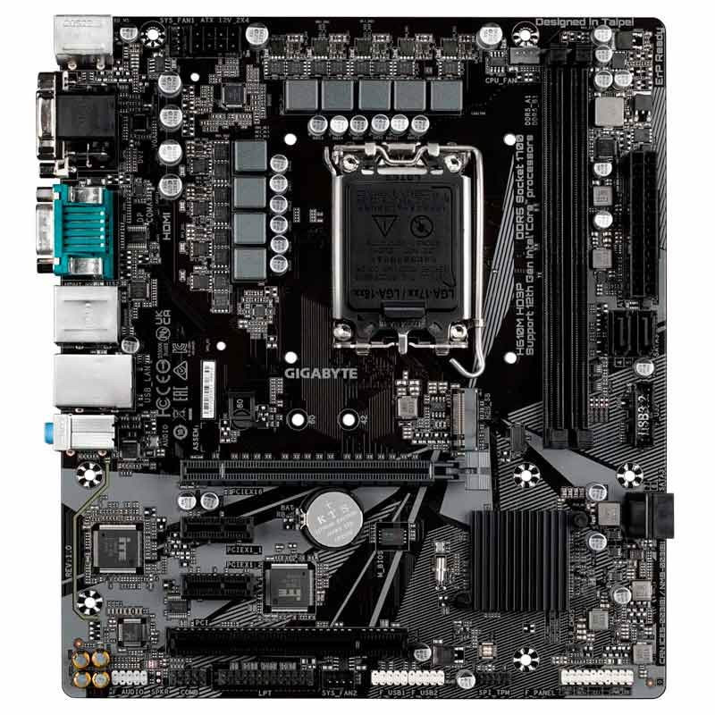 مادربرد گیگابایت H610M HD3P rev.1.0 DDR5
