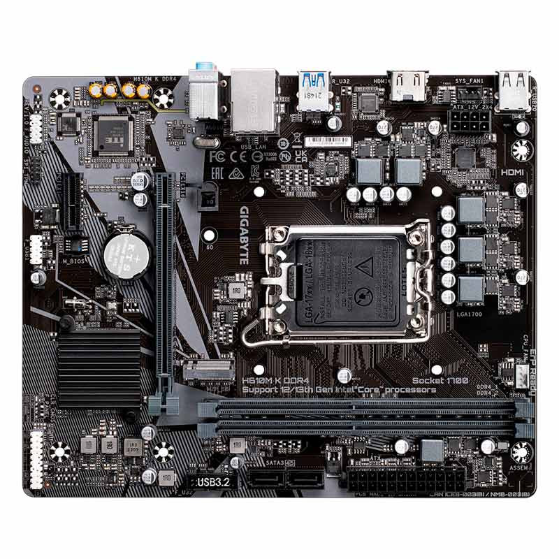 مادربرد گیگابایت H610M K rev.1.0 DDR4 - 3