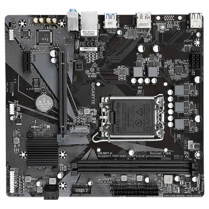 مادربرد گیگابایت H610M K rev.1.0 DDR5 - 3