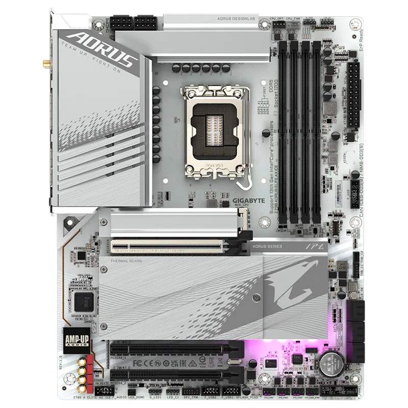 مادربرد گیگابایت Z790 AORUS ELITE AX ICE DDR5 - 3