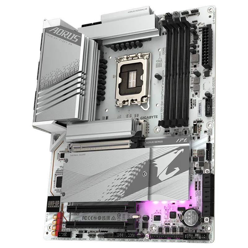 مادربرد گیگابایت Z790 AORUS ELITE AX ICE DDR5 - 4