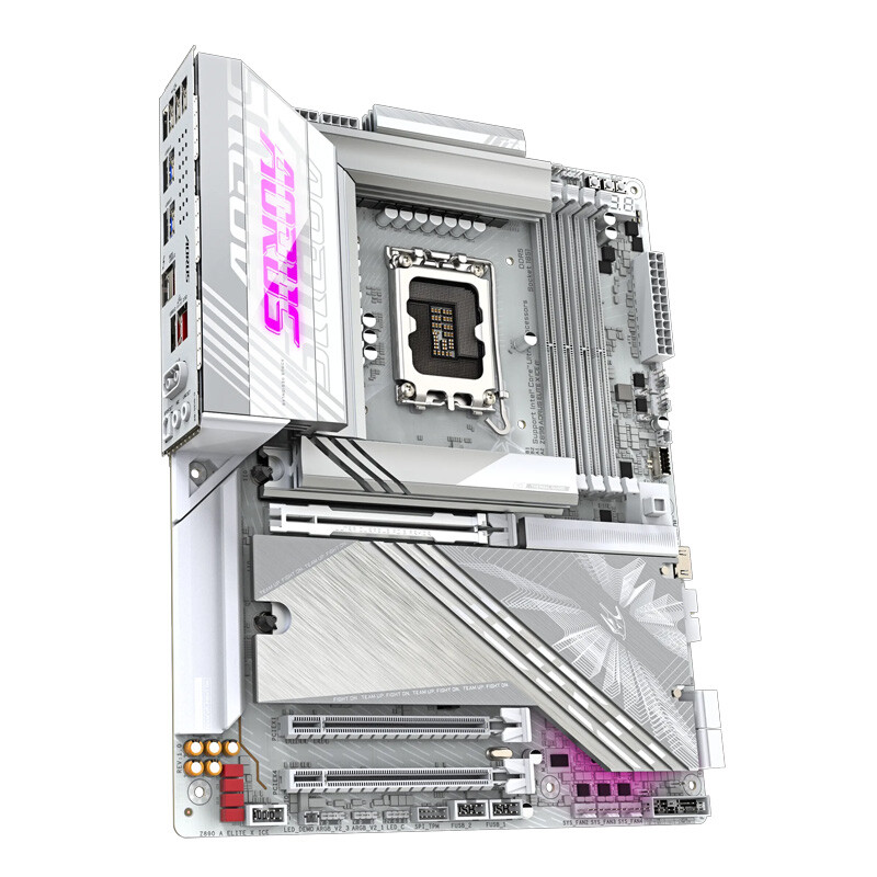 مادربرد گیگابایت Z890 AORUS ELITE X ICE DDR5 - 3