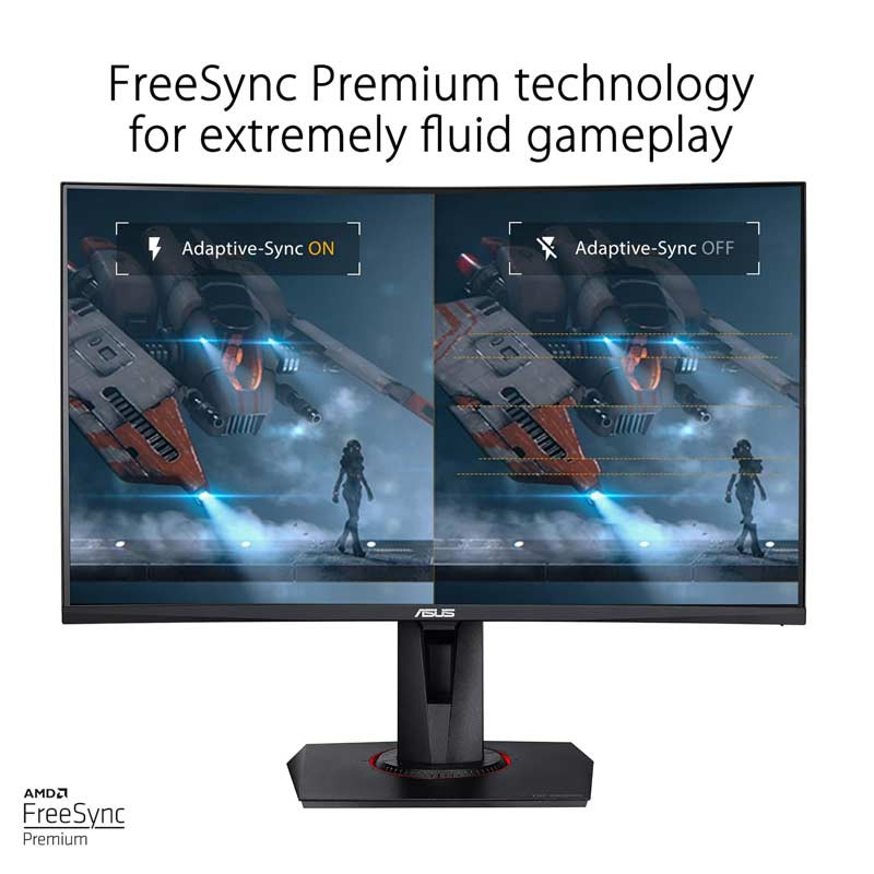 مانیتور گیمینگ خمیده ایسوس TUF Gaming VG27VQM سایز 27 اینچ - 8