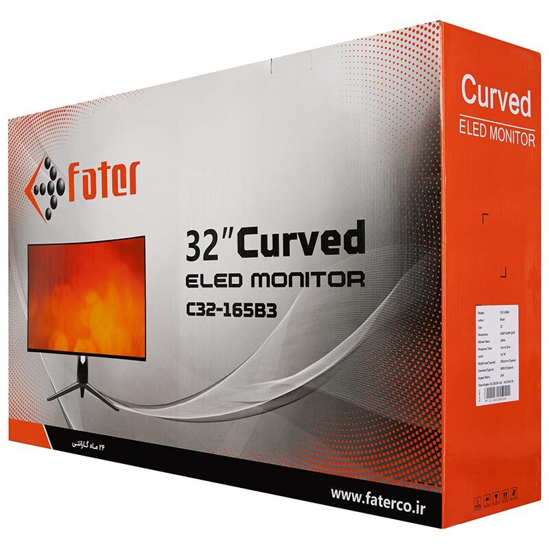 مانیتور گیمینگ خمیده فاطر C32-165B3 سایز 32 اینچ - 2