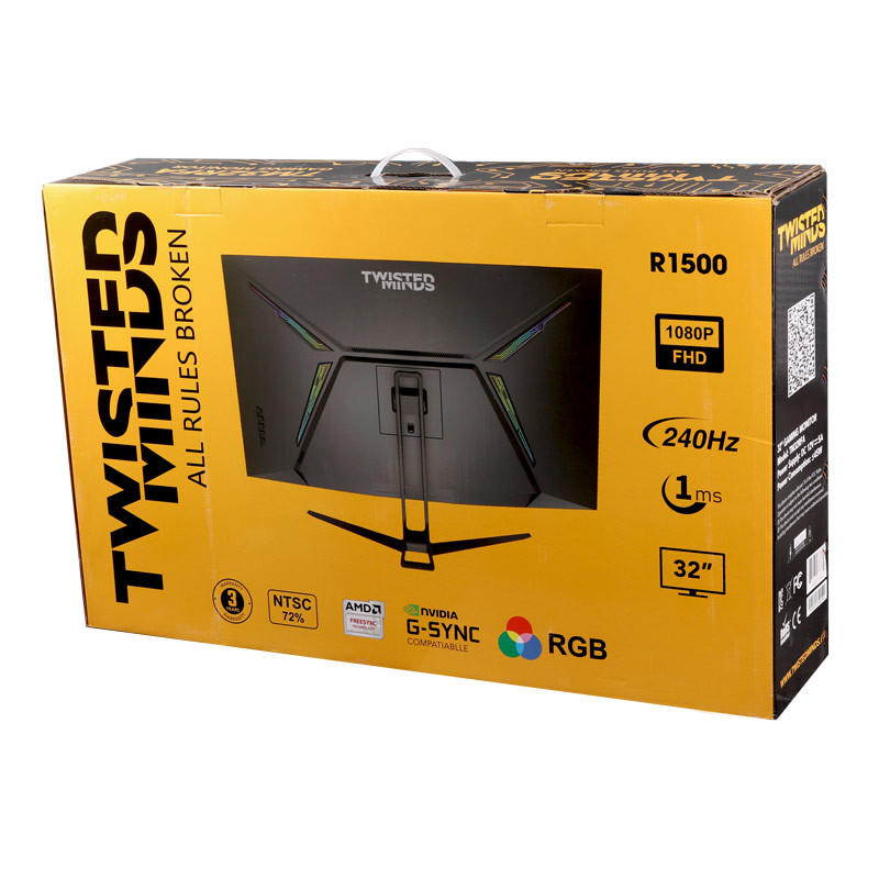 مانیتور گیمینگ خمیده تویستد مایندز TM32RFA سایز 32 اینچ - 2