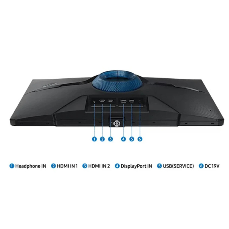 مانیتور گیمینگ سامسونگ Odyssey G4 LS27BG402 سایز 27 اینچ - 8