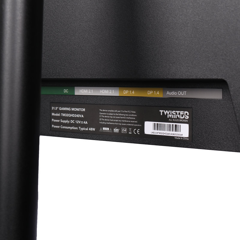 مانیتور گیمینگ تویستد مایندز TM32QHD240VA سایز 32 اینچ - 7