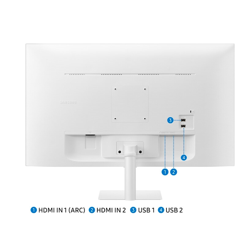 مانیتور هوشمند سامسونگ M5 M50D سایز 27 اینچ - 6
