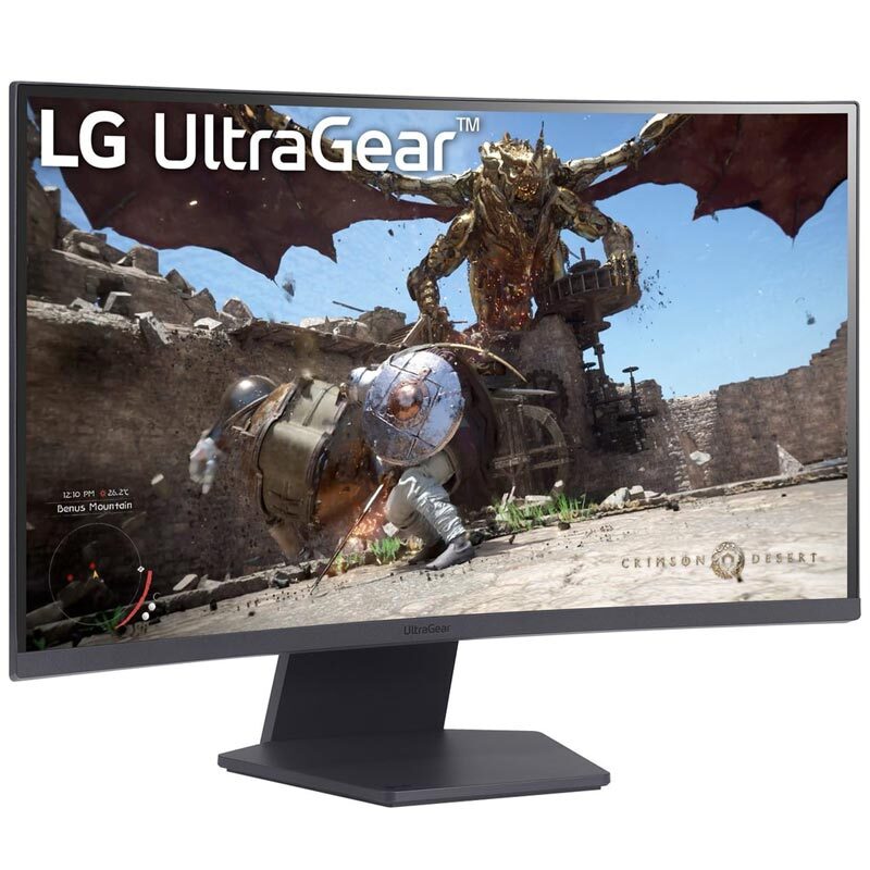 مانیتور خمیده ال جی UltraGear 27GS60QC سایز 27 اینچ - 5