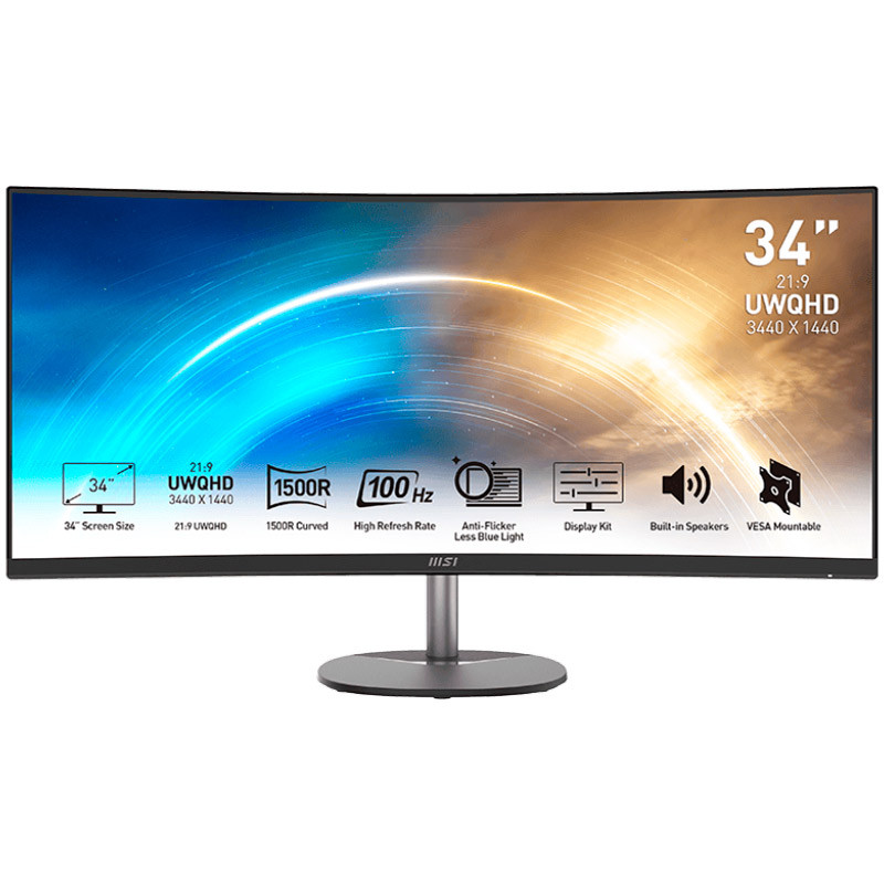 مانیتور خمیده ام اس ای PRO MP341CQ سایز 34 اینچ - 4