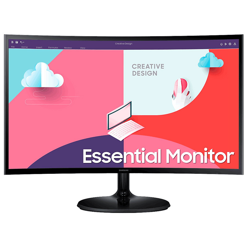 مانیتور خمیده سامسونگ Essential 24C360 سایز 24 اینچ - 2