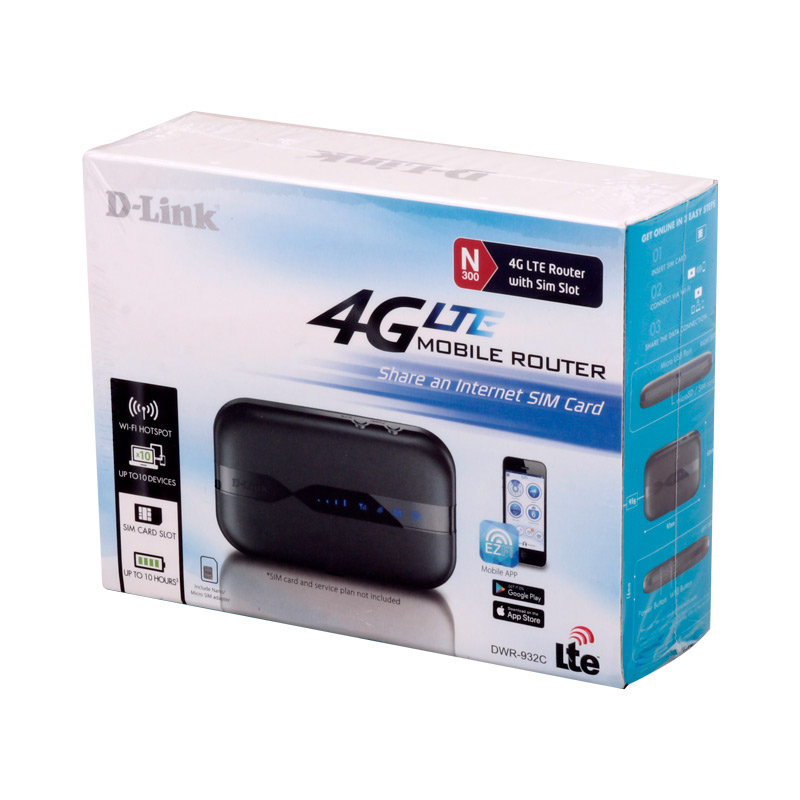 مودم همراه سیمکارتی 4G LTE دی لینک DWR-932C - 2