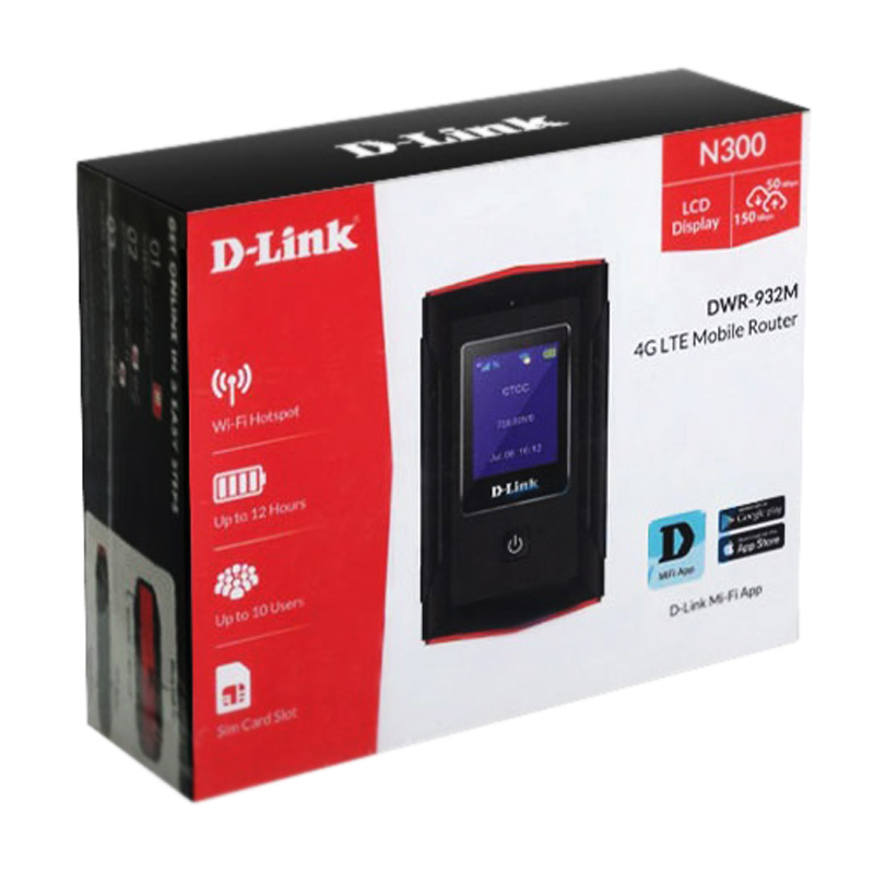 مودم همراه سیمکارتی 4G LTE دی لینک DWR-932M/A2 - 2