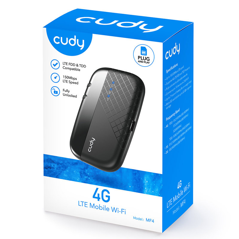 مودم همراه سیمکارتی 4G LTE کودی MF4 - 2