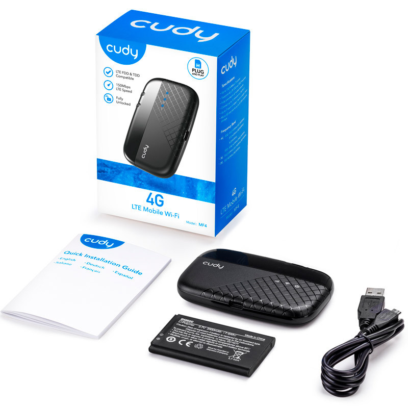 مودم همراه سیمکارتی 4G LTE کودی MF4 - 6