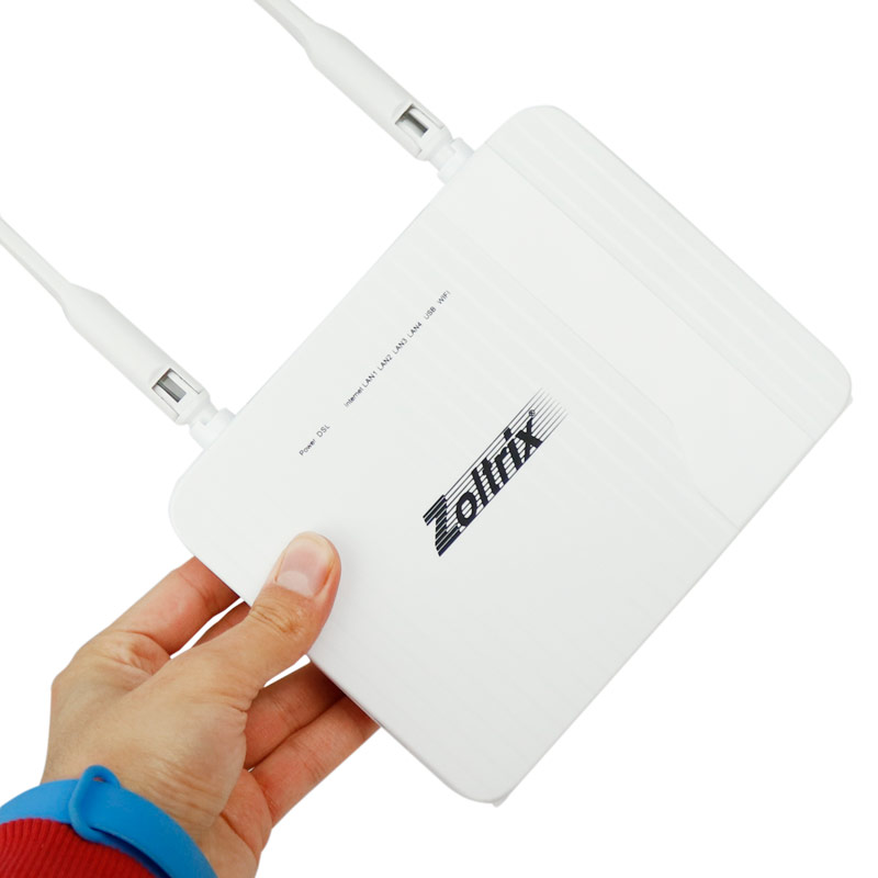 مودم روتر 2 آنتن Zoltrix ZXV-818-P ADSL2+ / VDSL2+ 300Mbps - 7