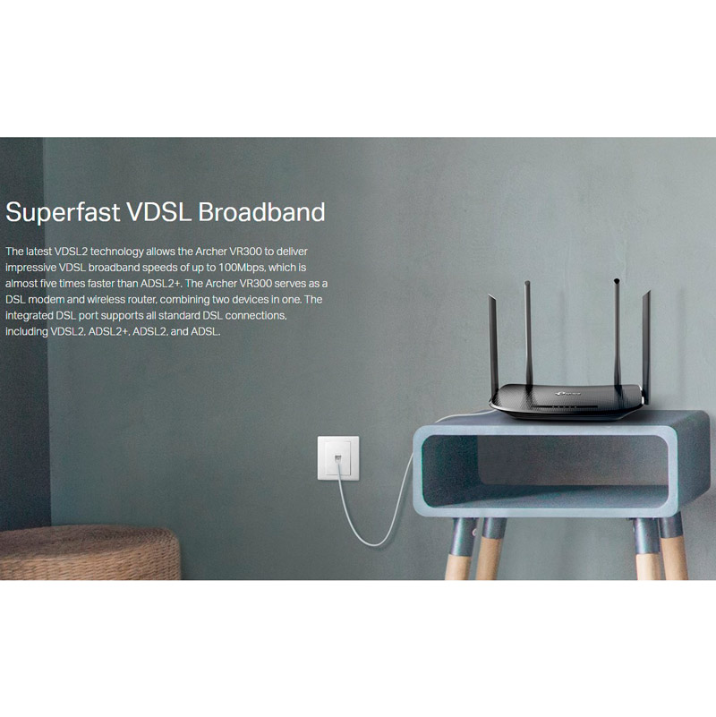 مودم روتر ADSL / VDSL تی پی لینک Archer VR300 - 4