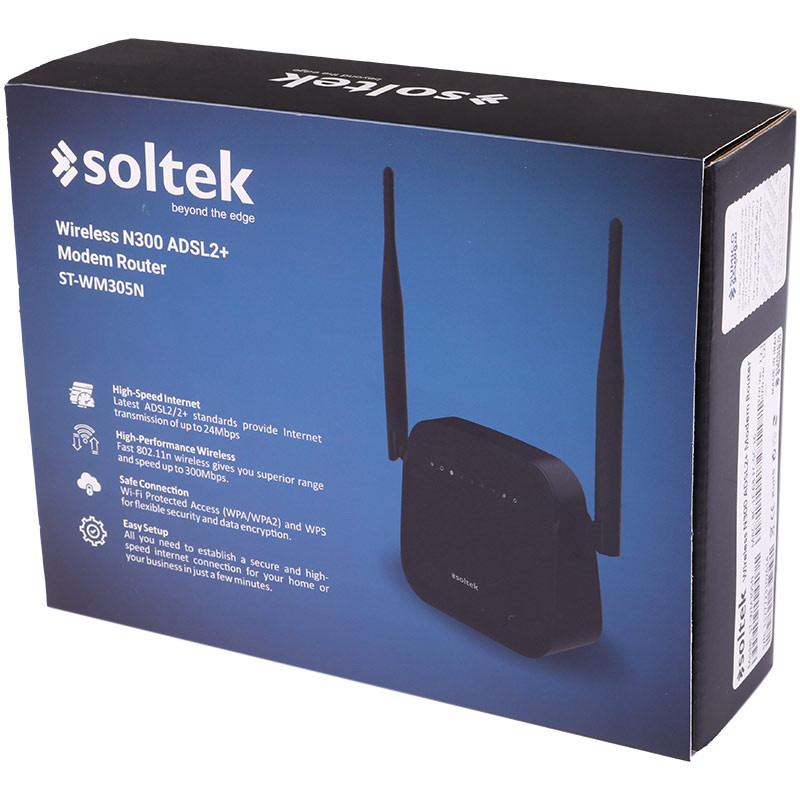 مودم روتر +ADSL2 سولتک ST-WM305N - 2