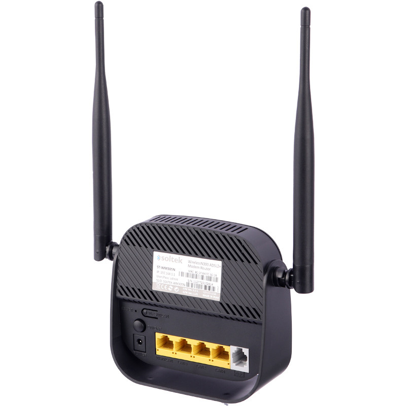مودم روتر +ADSL2 سولتک ST-WM305N - 4
