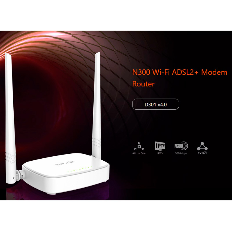 مودم روتر +ADSL2 تندا D301 V4 - 8