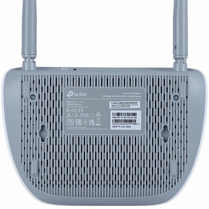 مودم روتر +ADSL2 تی پی لینک TD-W8961N - 8