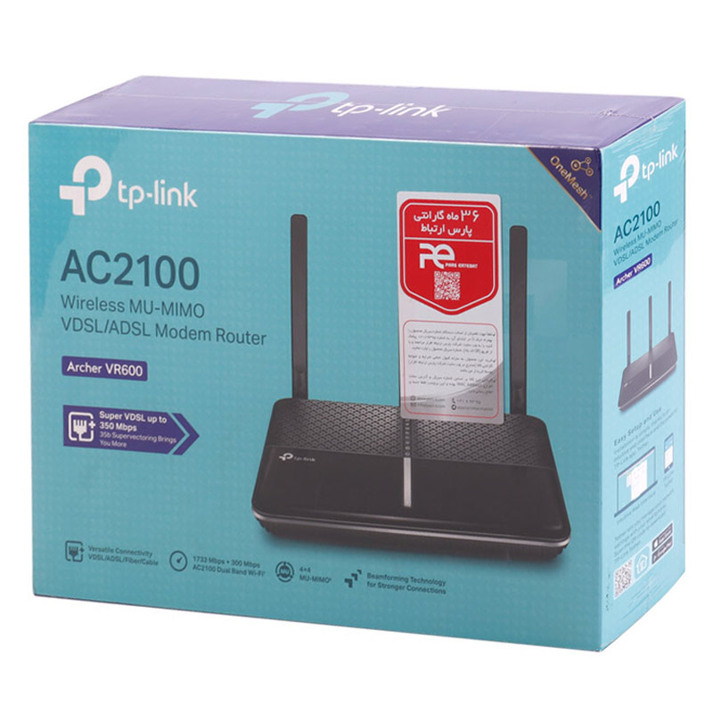 مودم روتر ADSL2+ / VDSL تی پی لینک Archer VR600 - 2