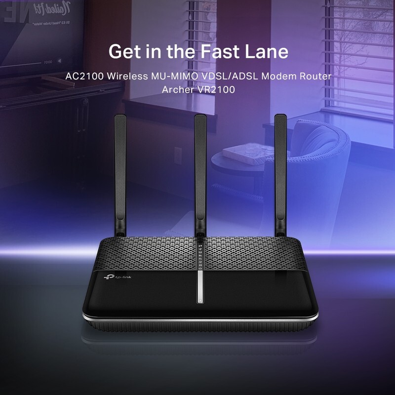 مودم روتر ADSL2+ / VDSL2 تی پی لینک Archer VR2100 - 4