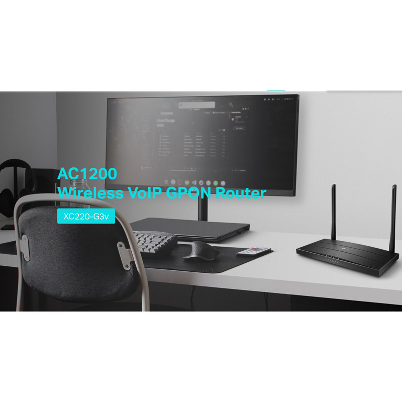 مودم روتر فیبر نوری تی پی لینک XC220-G3v - 4